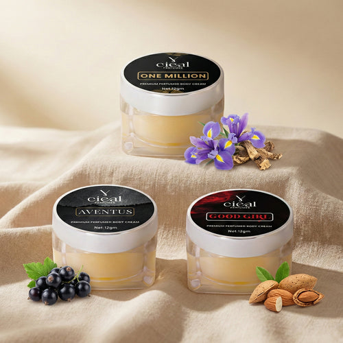 CIEAL PREMIUM SOLID PERFUME SET OF 3 – INSPIRED BY ONE MILLION | AVENTUS | GOOD GIRL (UNISEX)