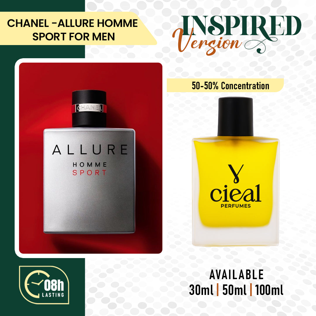 INSPIRED VERSION OF CHANNEL – ALLURE HOMME SPORT (FOR HIM)