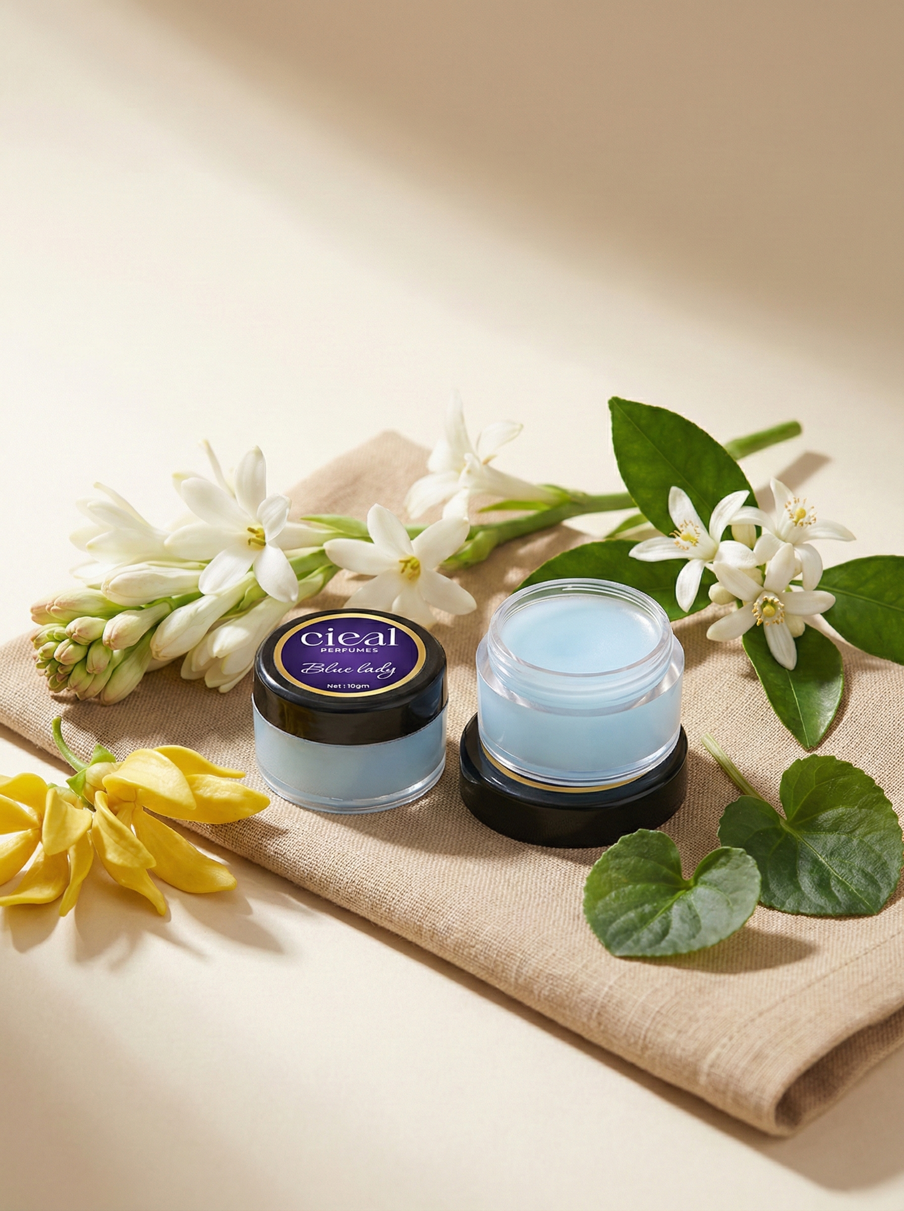 CIEAL Solid Perfume Set of 3 – Jasmine, Blue Lady &amp; Absee | 10g Each