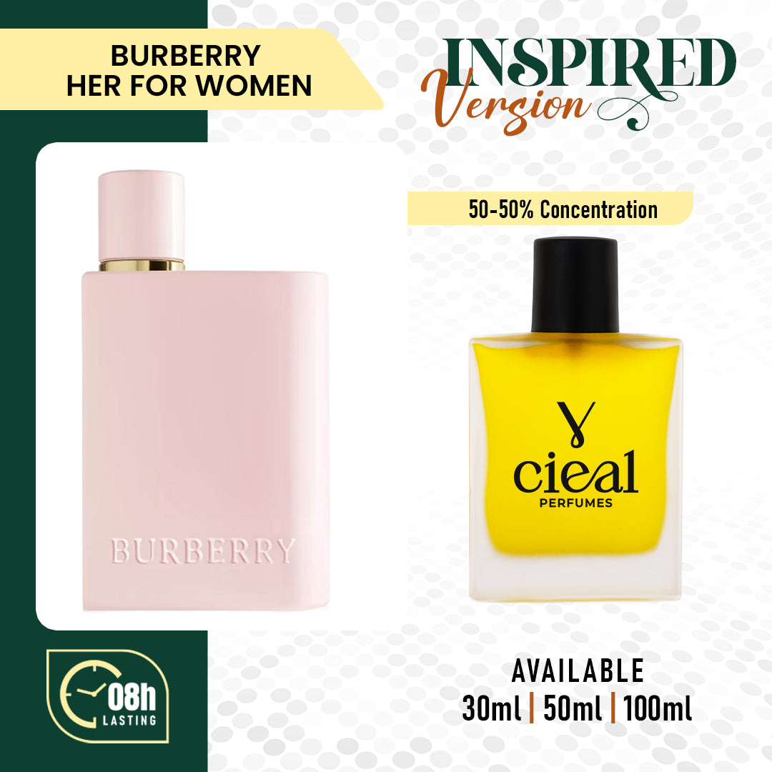 INSPIRED VERSION OF BURBERRY HER - (FOR HER)
