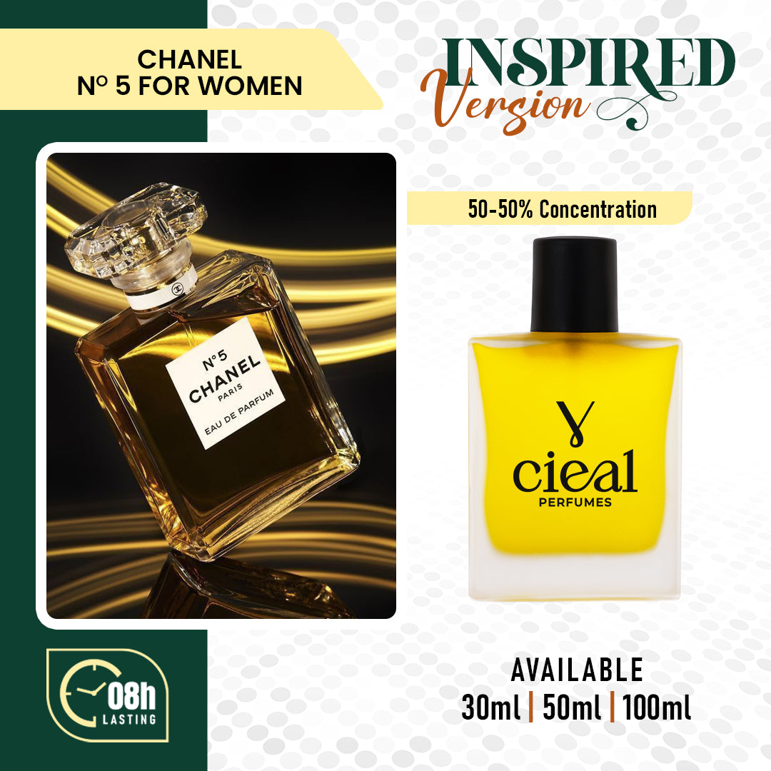 INSPIRED VERSION OF CHANEL – N°5 (FOR HER)