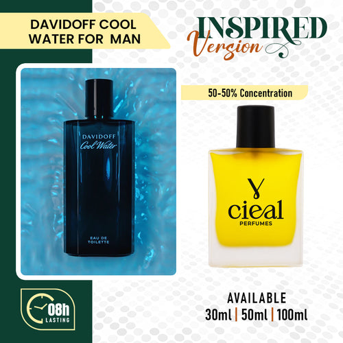 INSPIRED VERSION OF DAVIDOFF – COOL WATER (FOR HIM)