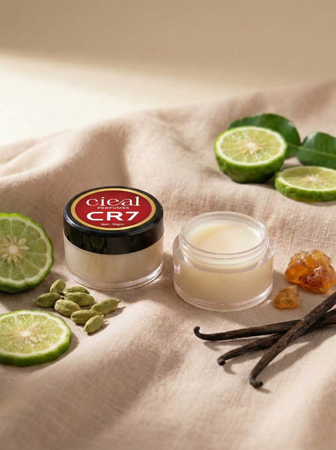 CIEAL Solid Perfume Set of 3 – Brown Orchid, CR7 &amp; Lavender Oud | 10g Each