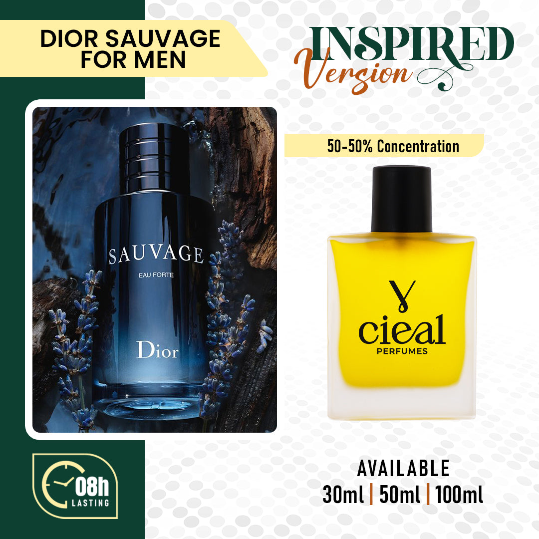 INSPIRED VERSION OF DIOR – SAUVAGE (FOR HIM)