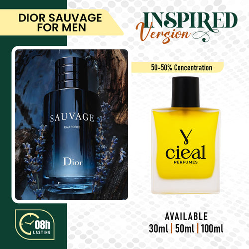 INSPIRED VERSION OF DIOR – SAUVAGE (FOR HIM)