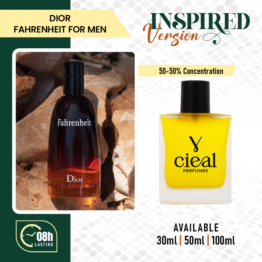 INSPIRED VERSION OF DIOR – FAHRENHEIT (FOR HIM)
