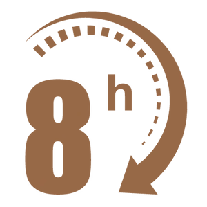 Up to 8 Hour Long lasting on clothing