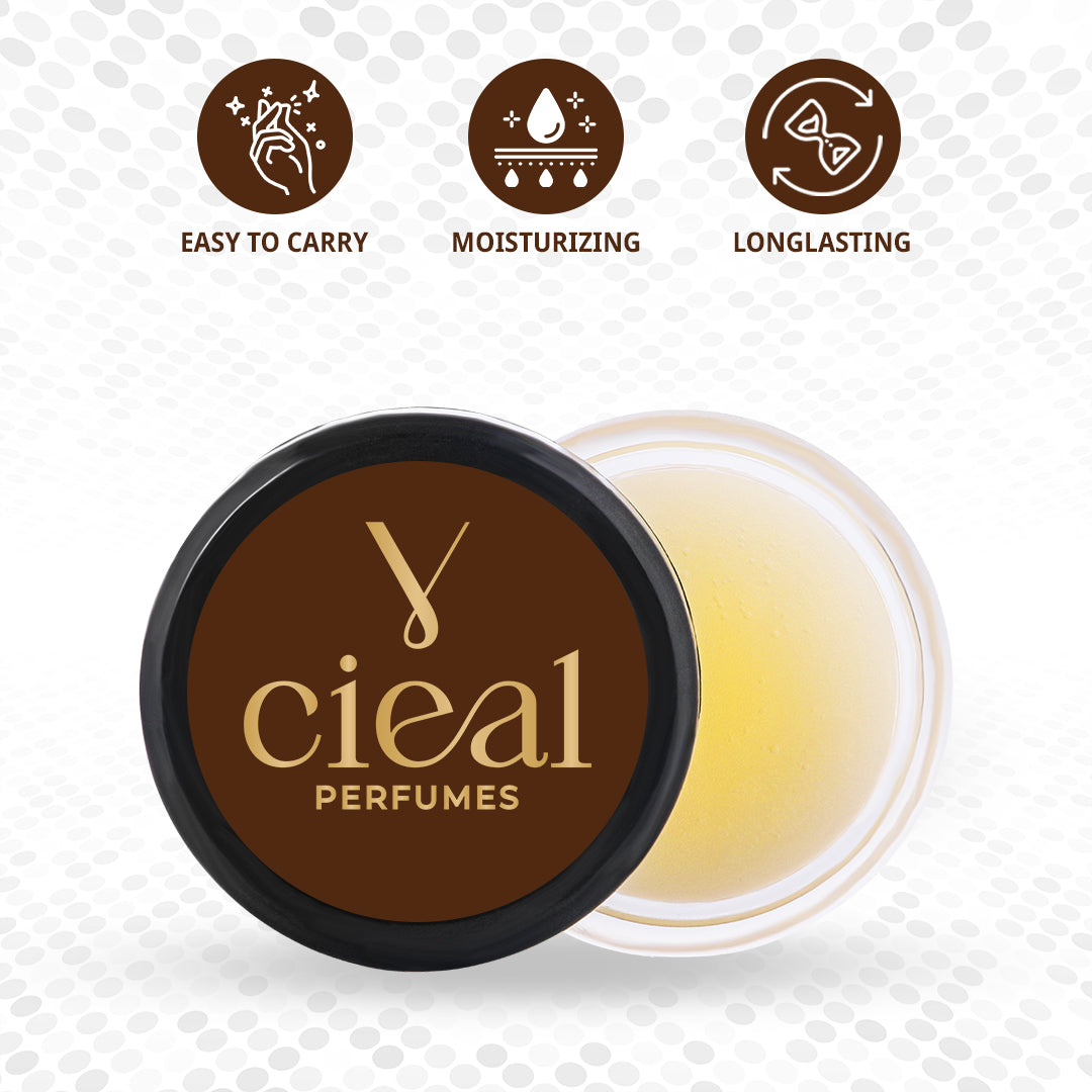CIEAL SOLID PERFUME SET OF 6 – JASMINE | ROYAL MIRAJ | ABSEE | JORDAN | WHITE OUD | KOBRA