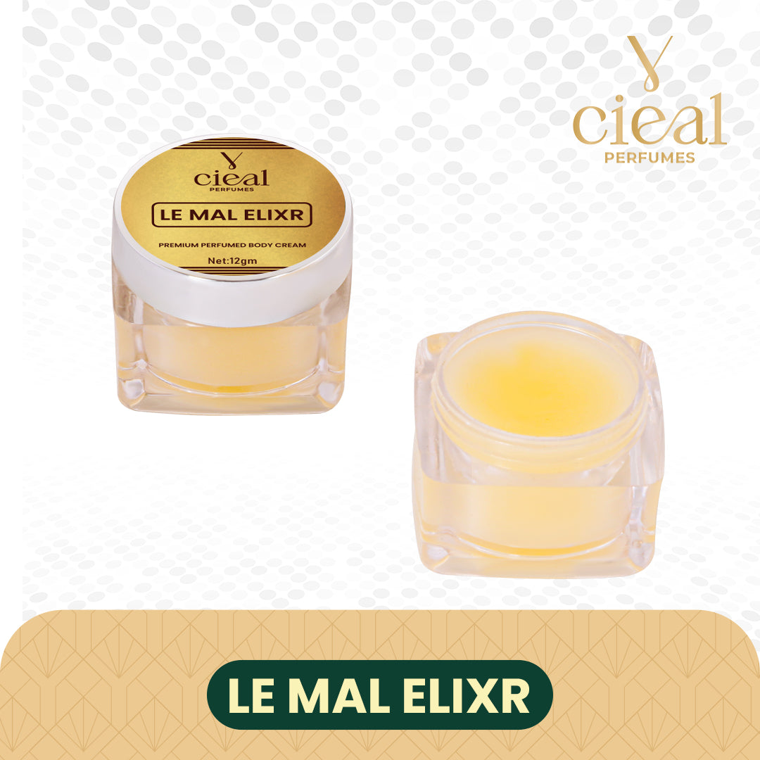 CIEAL PREMIUM SOLID PERFUME SET OF 3 – INSPIRED BY COCO | LE MAL ELIXR | BLEU DE (UNISEX)