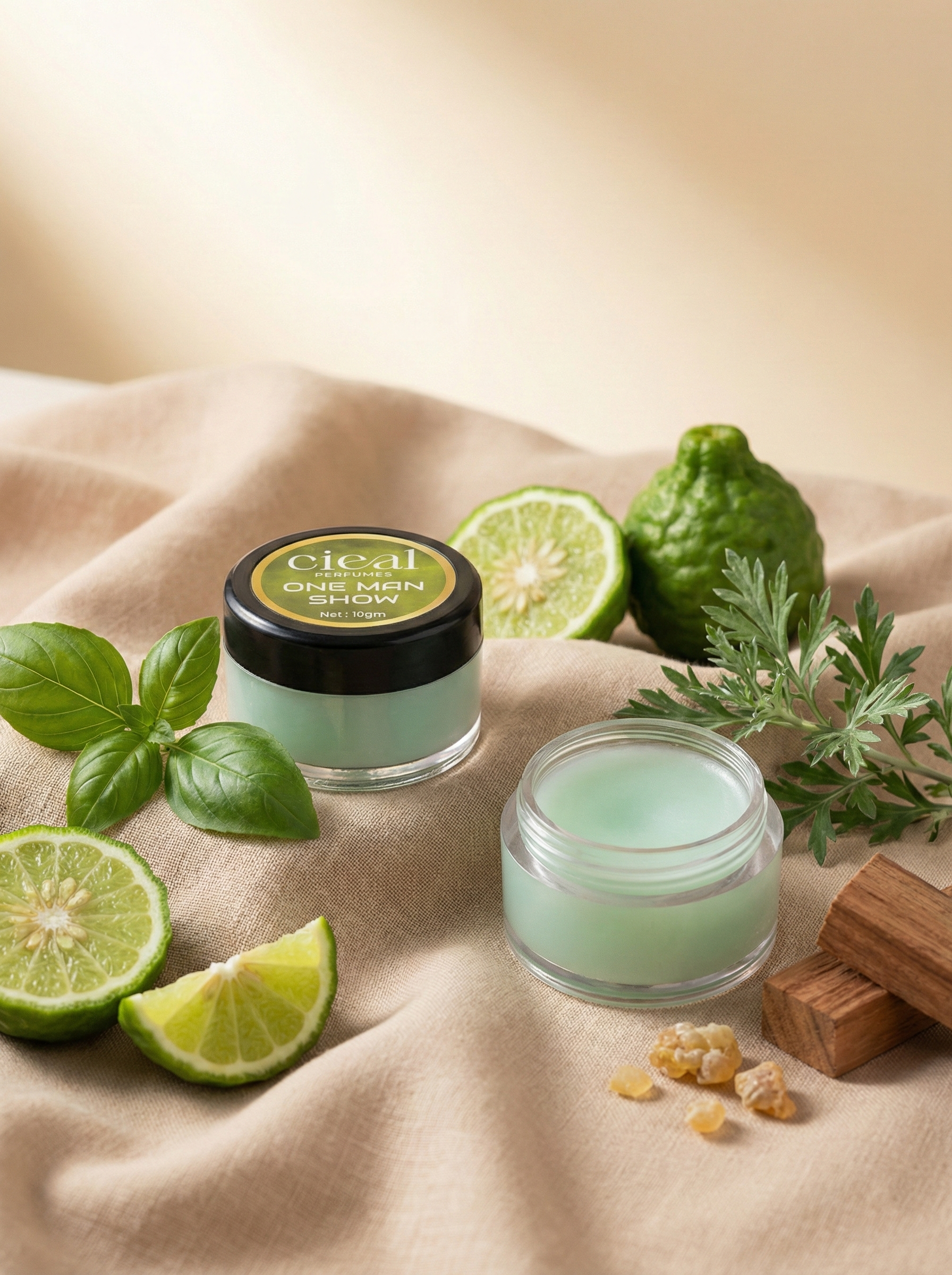 CIEAL Solid Perfume Set of 3 – Aseel, Sugandi &amp; One Man Show | 10g Each