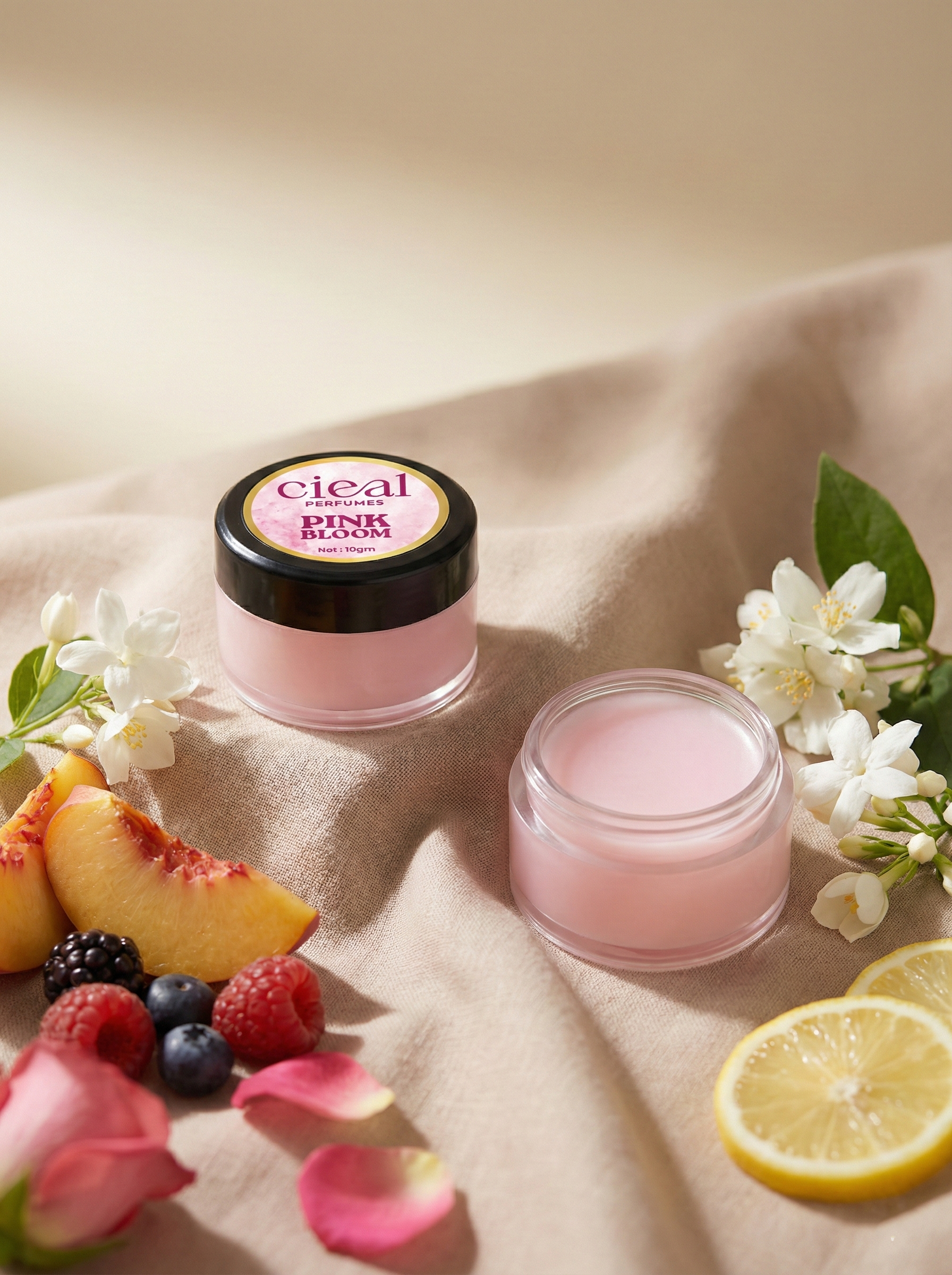 CIEAL Solid Perfume Master Set of 6 – Aqua Blue, Jasmine, Pink Bloom, Kobra, White Oud &amp; Blue Lady | 10g Each