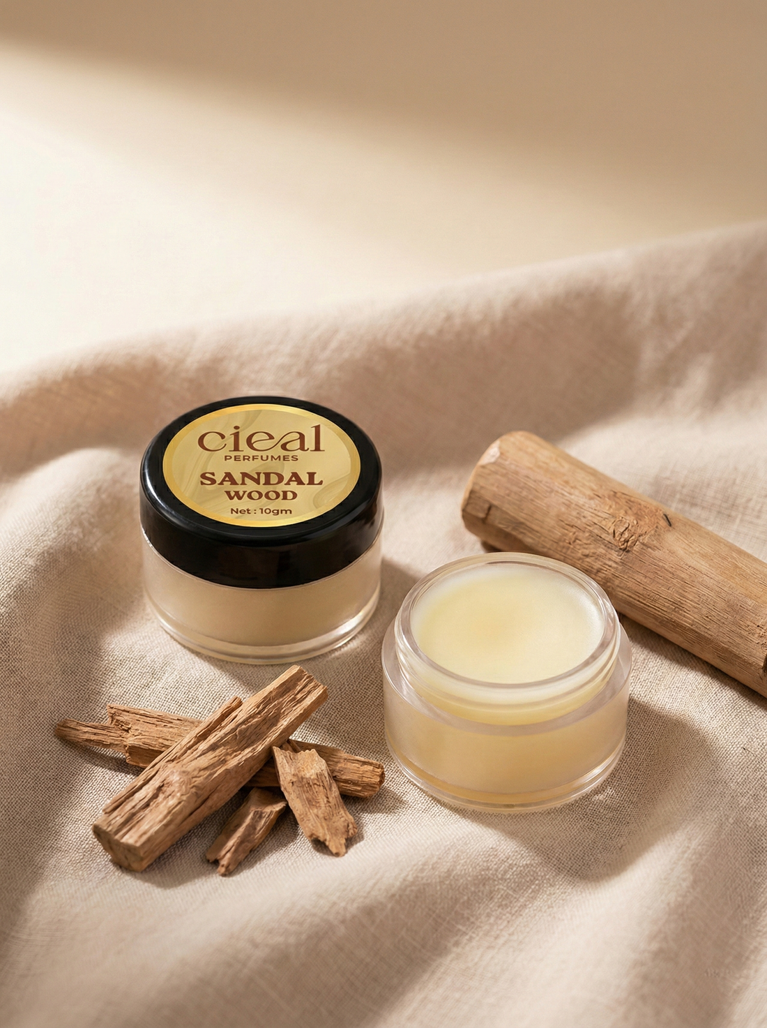 CIEAL Solid Perfume Master Set of 6 – Sandalwood, Jordan, Maryam, Floral, Royal Miraj &amp; Absee | 10g Each