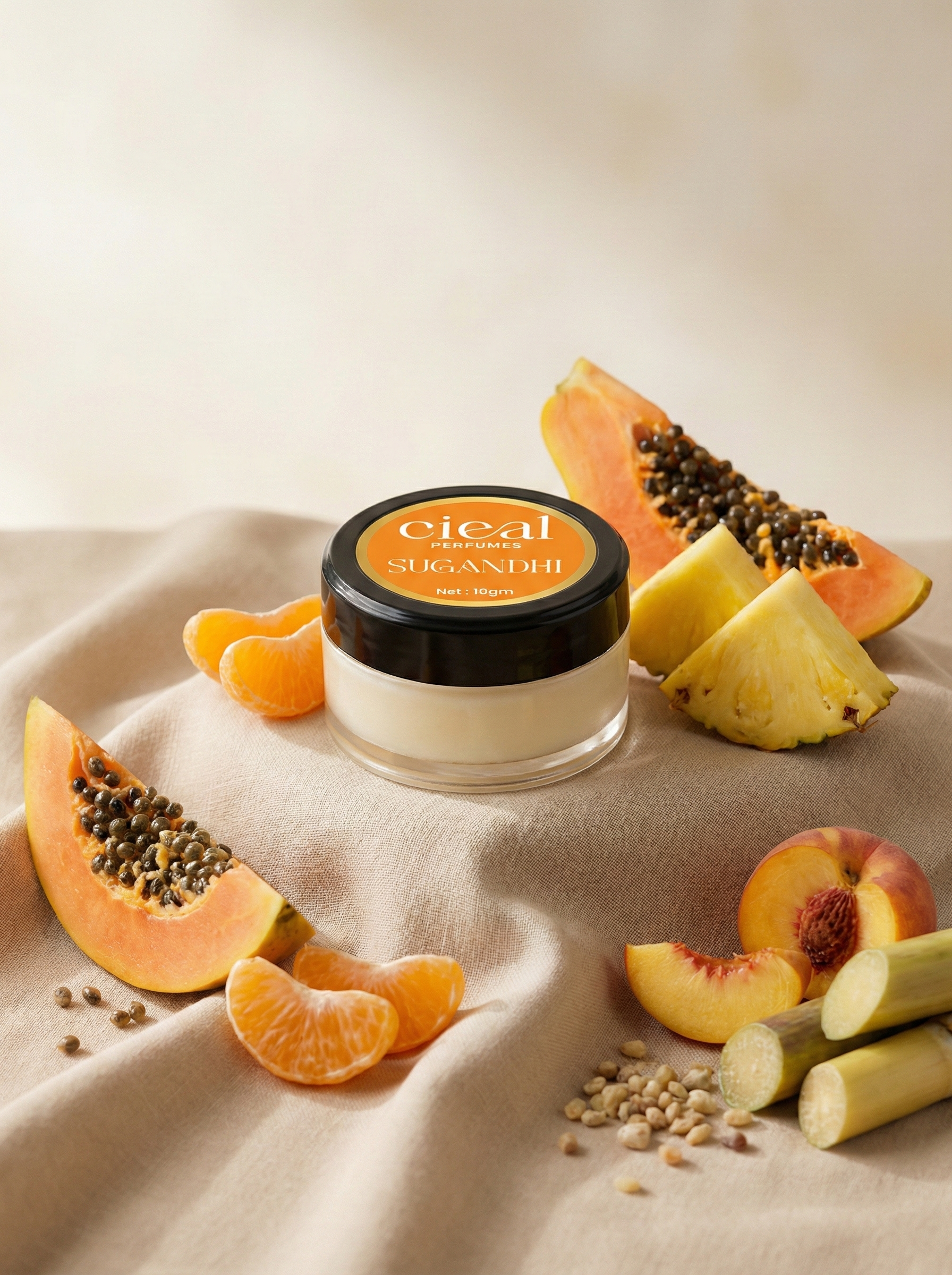 CIEAL Solid Perfume Set of 3 – Aseel, Sugandi &amp; One Man Show | 10g Each
